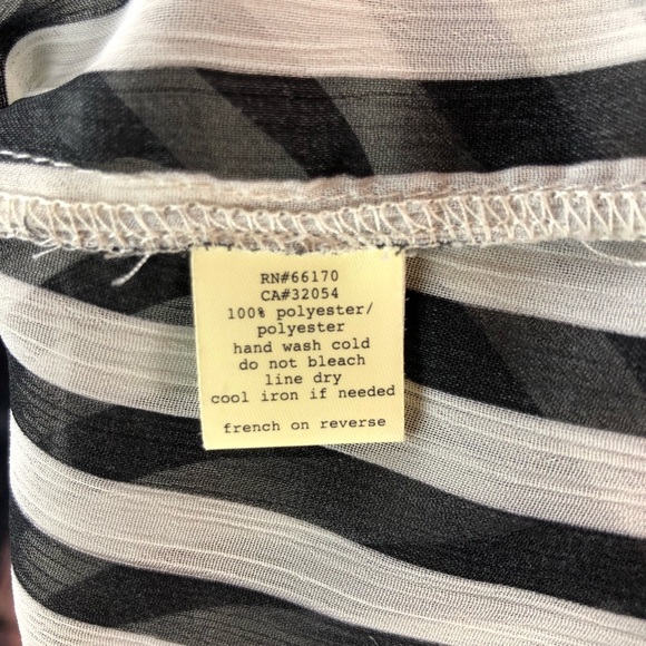 Anthropologie Pins And Needless Blouse Sheer - Picture 7 of 7